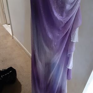 Taboo dress purple